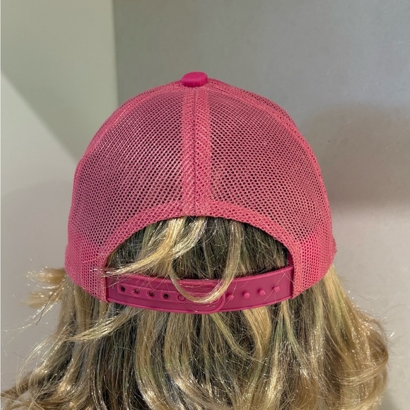 Bass Pro Shops "Gone Fishing" Pink Trucker Hat - Unisex - Picture 4 of 10